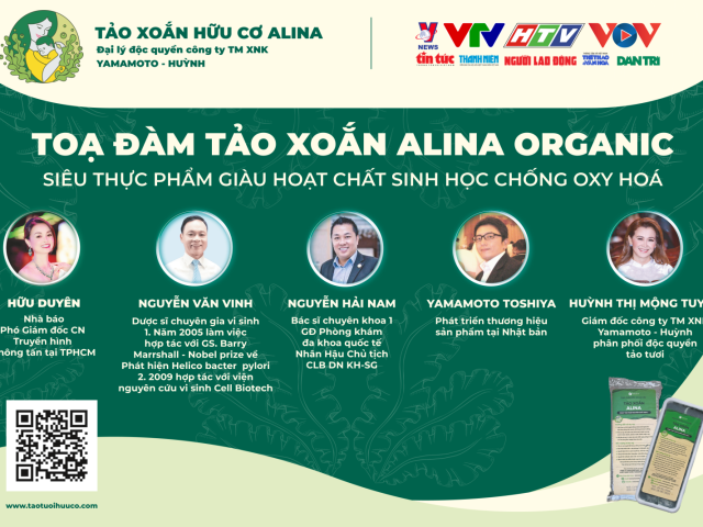 Ra mắt sản phẩm tảo xoắn tươi Spirulina