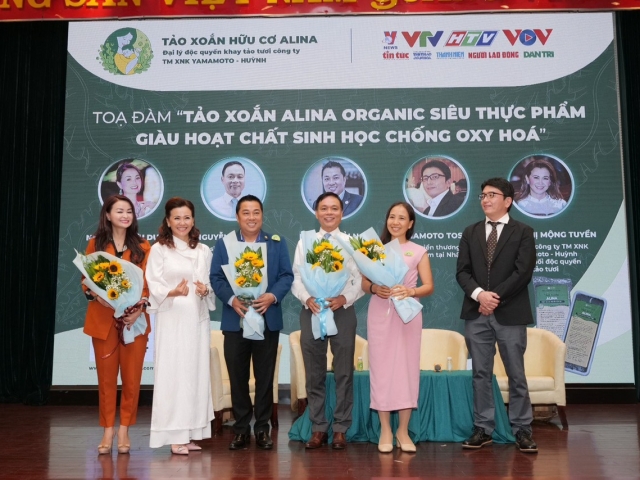 Toạ đàm tảo xoắn tươi Alina Organic