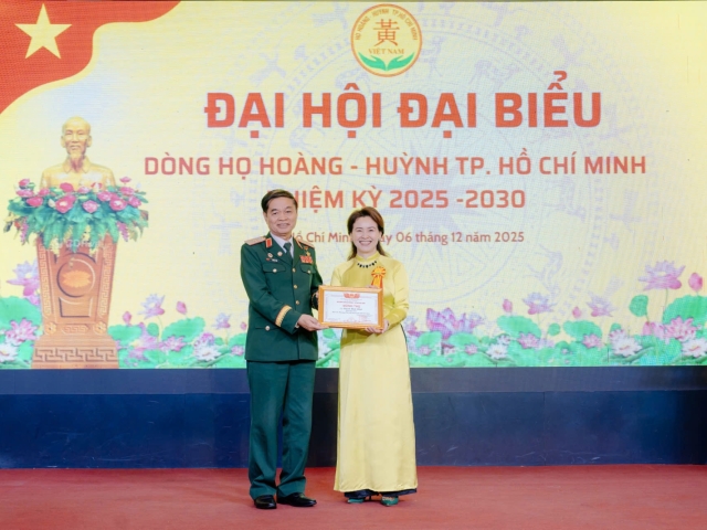 ĐẠI HỘI DÒNG HỌ HOÀNG – HUỲNH TP.HCM NHIỆM KỲ 2025–2030: GẮN KẾT CỘI NGUỒN, KIẾN TẠO TƯƠNG LAI